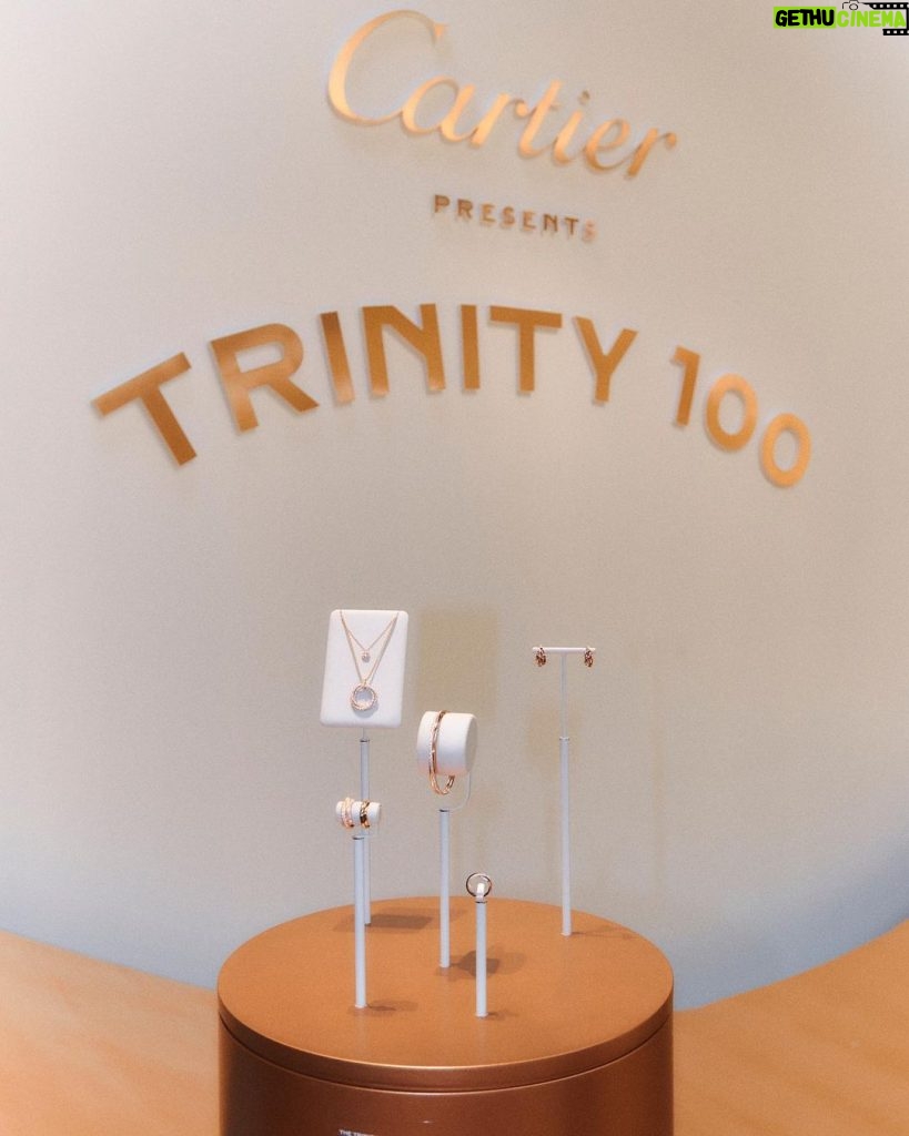 Kimberly Ann Voltemas Instagram - Experiencing the 100 year ”Cartier Trinity“ exhibition ♥️ @cartier #CartierTrinity #Trinity100Celebration Paris, France