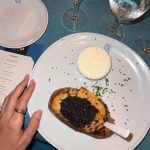 Kimberly Ann Voltemas Instagram – A delighted Caviar night ✨ @attapmrk Caviar Kaspia