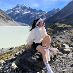 Kimberly Ann Voltemas Instagram - 3hr track to Hooker Valley หายเหนื่อยเลิกบ่น I love you world!🌍🩵 #สามีแฮปปี้ทางเราแฮปปี้กว่า Hooker Valley Track, Mount Cook National Park