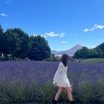 Kimberly Ann Voltemas Instagram - นอกจากเขาพี่เค้ามีทุ่งLavenderให้อยู่นะคะ🪻🐝💜🐑 Wanaka Lavender Farm