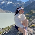 Kimberly Ann Voltemas Instagram - 3hr track to Hooker Valley หายเหนื่อยเลิกบ่น I love you world!🌍🩵 #สามีแฮปปี้ทางเราแฮปปี้กว่า Hooker Valley Track, Mount Cook National Park