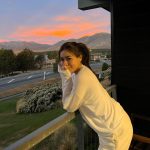 Kimberly Ann Voltemas Instagram - Messy hair I don’t care 🤎🩵🩷🧡 Peppers Bluewater Resort, Lake Tekapo