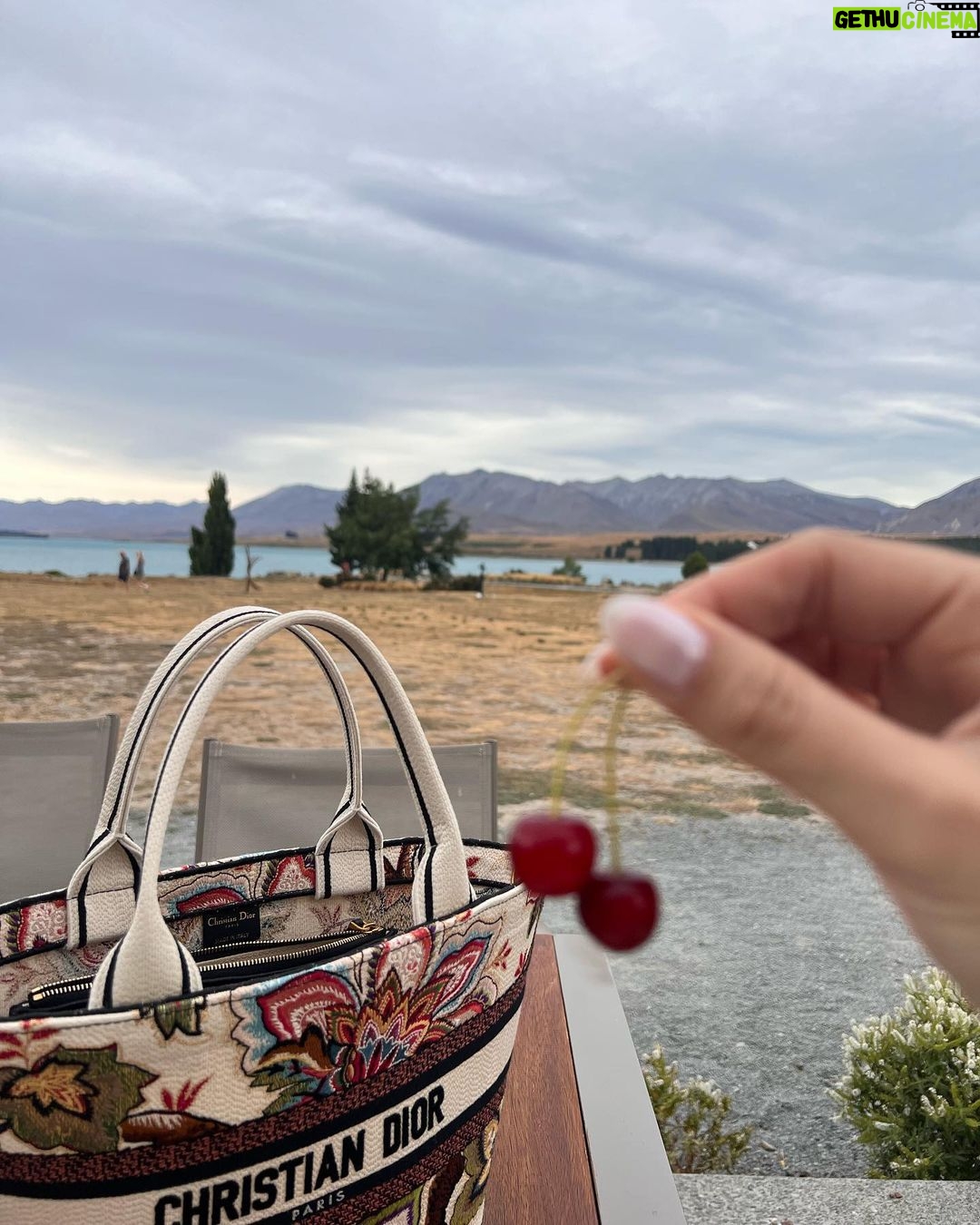 Kimberly Ann Voltemas Instagram - กว่าจะถึง😌 Lake Tekapo, New Zealand