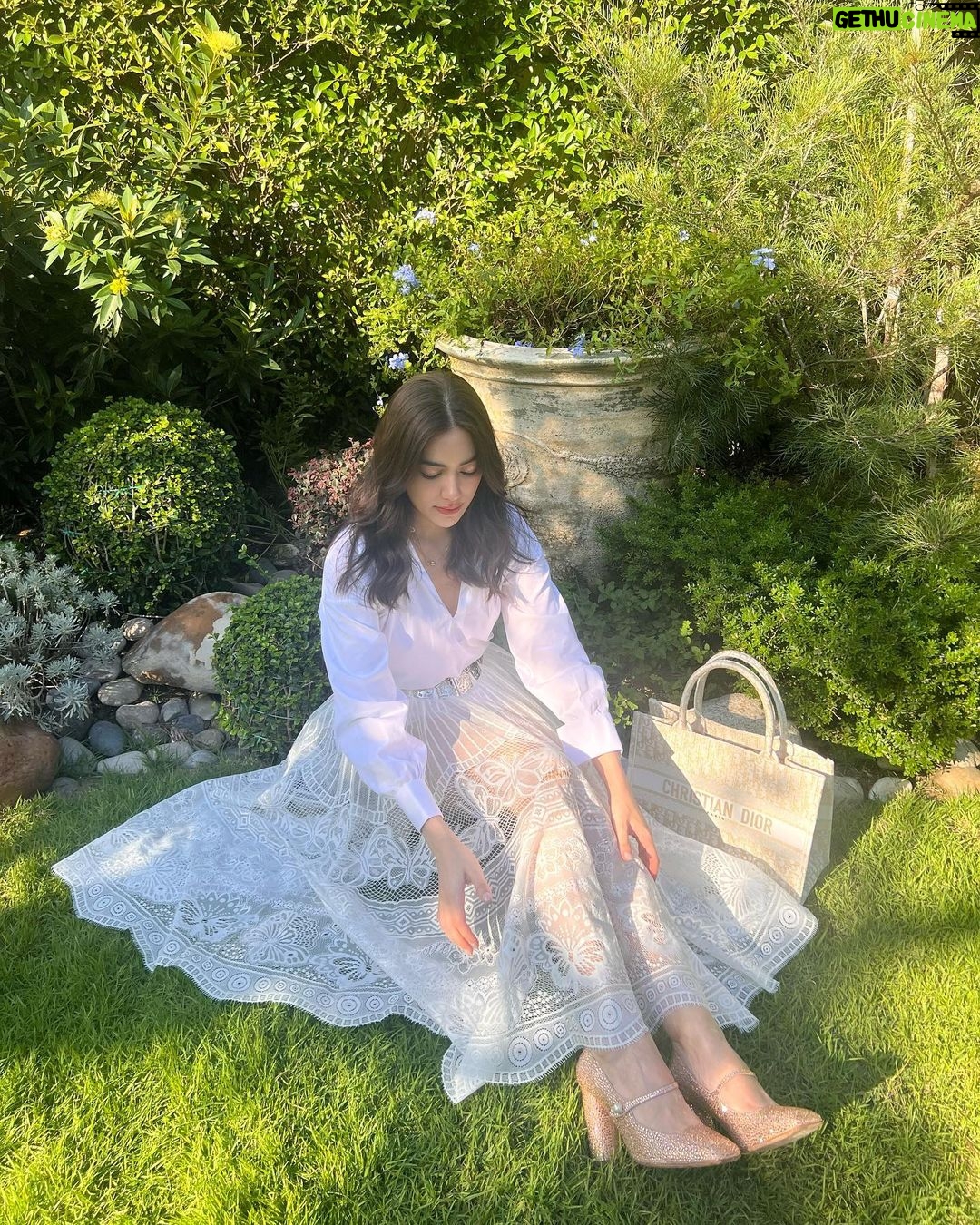 Kimberly Ann Voltemas Instagram - Blessed abundantly 🤍✨ @dior #DiorCruise