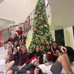 Kimberly Ann Voltemas Instagram - Merry Christmas from us naka ♥️🎄🍷 25.12.2023 #Bordeauxcolor