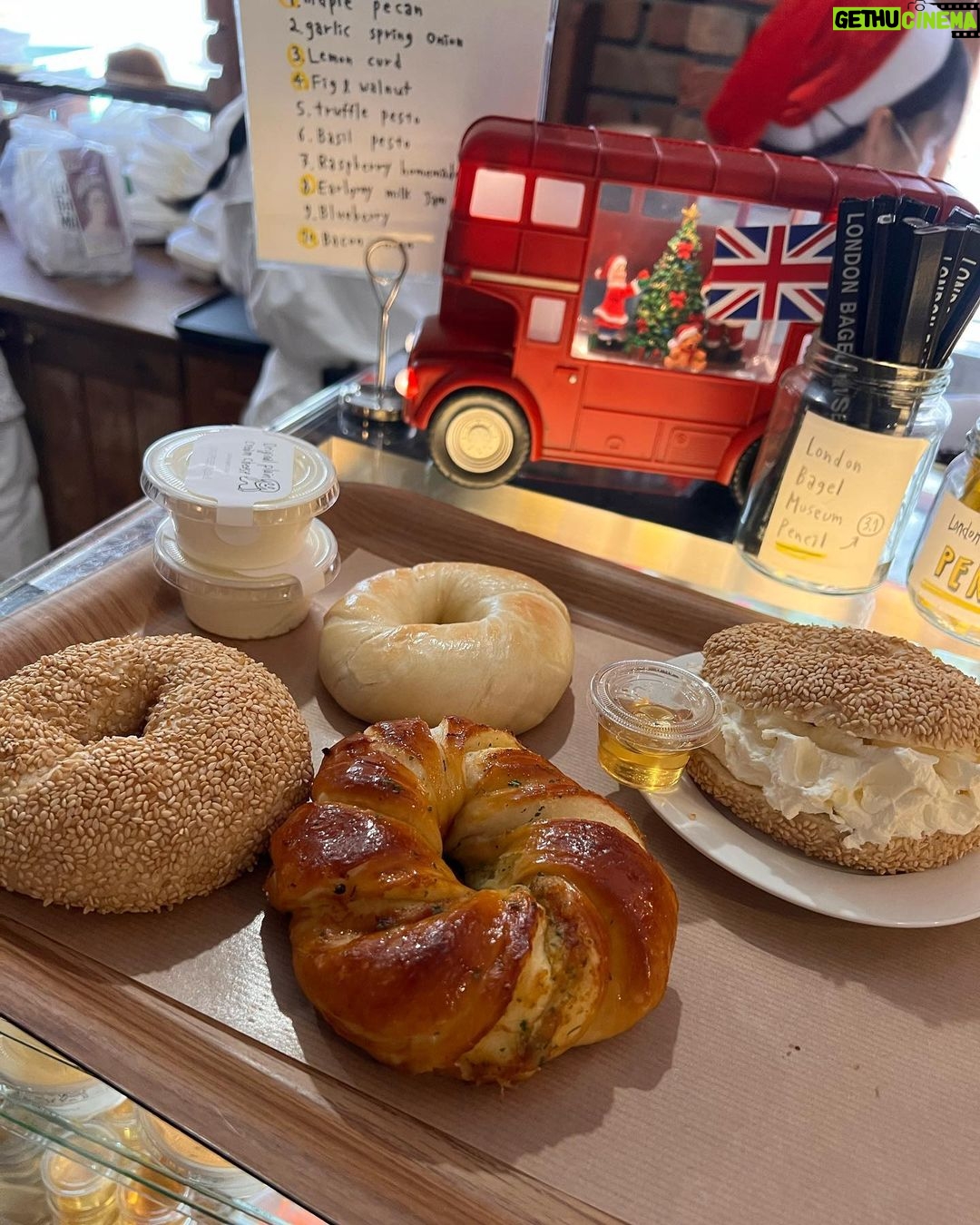 Kimberly Ann Voltemas Instagram - What we ate part.2 desserts 🍓🥯🥐🥞☕️🍰🍫🍯