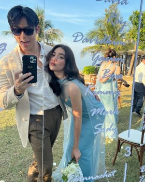Kimberly Ann Voltemas Instagram - Congratulations to the both of you🤍 @sosofitelhuahin #patisindyair