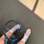 Kimberly Ann Voltemas Instagram - มือใหม่ค้าบบบ 🎾✨