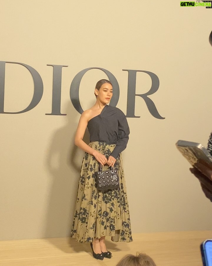 Kimberly Ann Voltemas Instagram - Post show and lovely backstage moments 🤍 @mariagraziachiuri @sooyaaa__ @tontawan @yuuuuukko_ @Dior #DiorAW24 #LadyDior Jardin des Tuileries