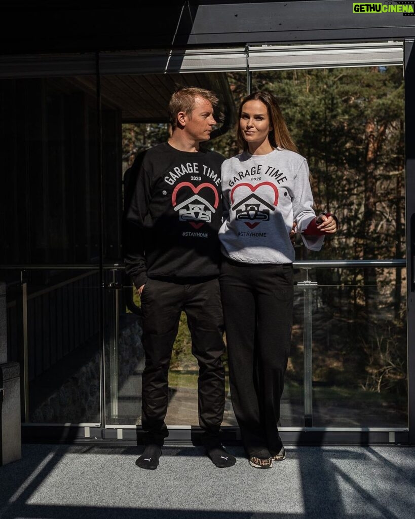 Kimi Räikkönen Instagram - The current pandemic affects everyone without exception, but it hits the most vulnerable members particularly hard: children in poor regions, crisis areas and refugee camps. . Hit link in bio to check out an exclusive range of sweatshirts and t-shirts featuring team illustrations celebrating GPs of the 2019 season as well as Melbourne 2020 by @jalcalara . Join the ride for a good cause: all proceeds will go to support Save the Children efforts in these challenging times. @savethechildrensuisse @creightivist #GarageTime #SaveTheChildren #StayHome 📷 @jassudammert