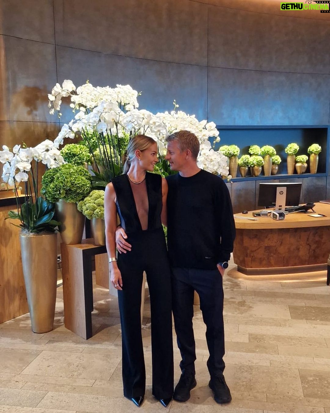 Kimi Räikkönen - 268.6K Likes - Happy 6th anniversary! It’s gone fast and been very lovely and best part is that we still have so many years together to look forward to!! Love you!