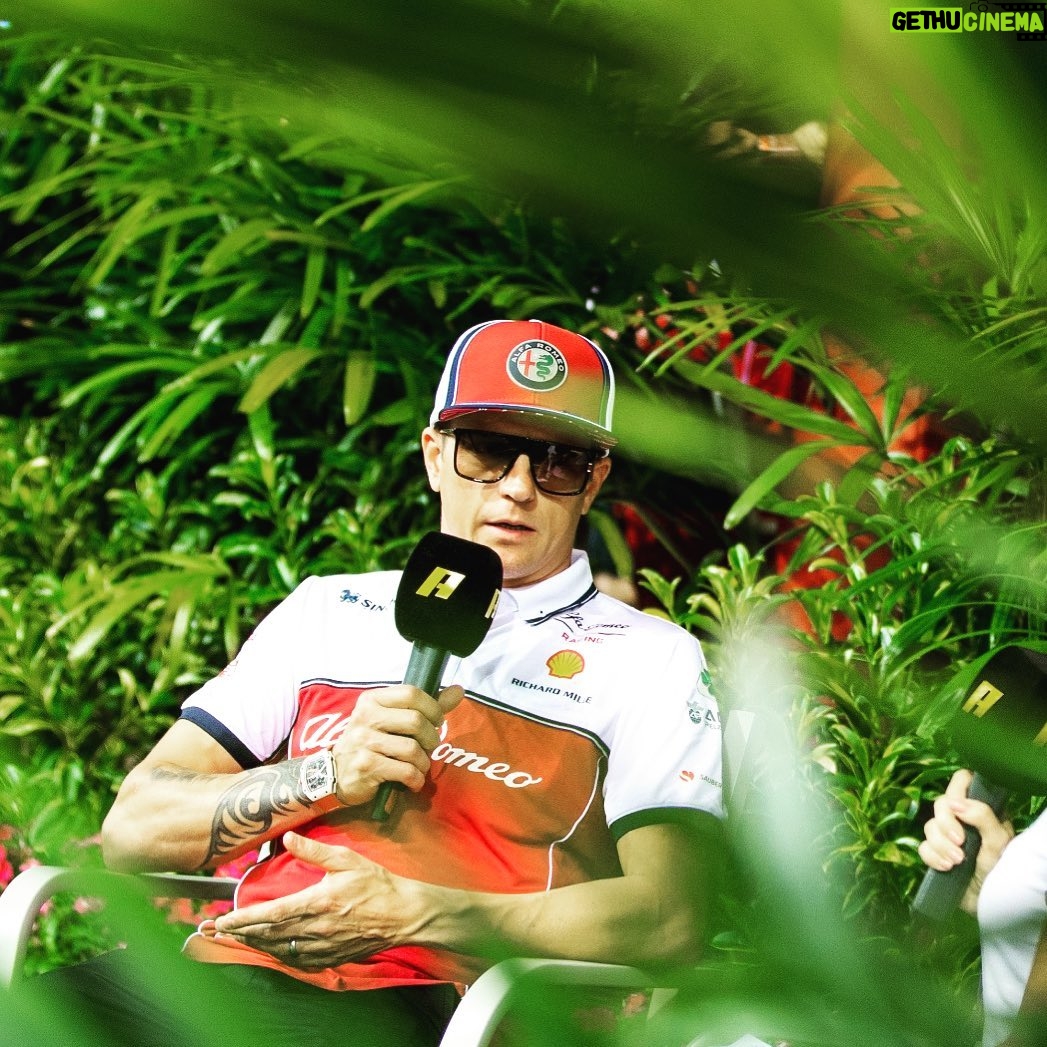 Kimi Räikkönen Instagram - Hiding in Singapore.