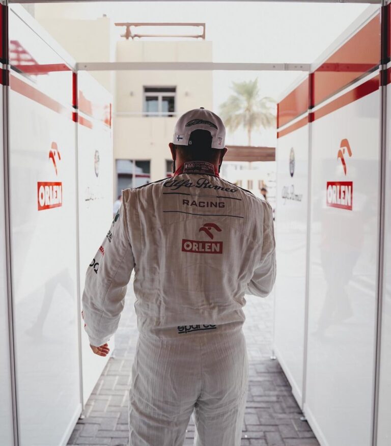 Kimi Räikkönen Instagram - Goodbye Formula 1. Yas Marina Circuit