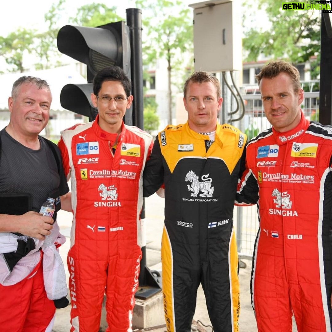 Kimi Räikkönen Instagram - Thank you Singha Corporation for a nice day!