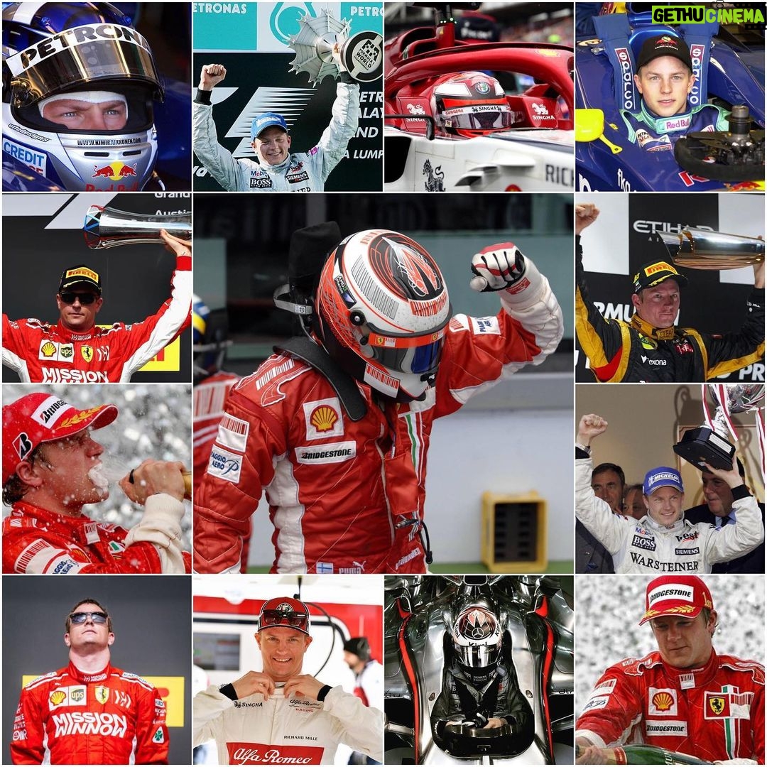 Most liked Instagram photo of Kimi Räikkönen