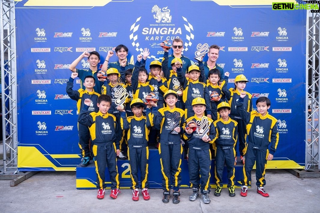 Kimi Räikkönen Instagram - A pleasure as always. Thank you Singha Corporation. @singhakartcup @singhacorporationofficial @singhaworldofsports
