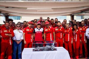 Kimi Räikkönen Instagram - Grazie @scuderiaferrari