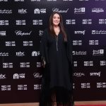 Kinda Alloush Instagram - From the red carpet of my movie Nezouh @ the RedSea Film Festival.. 😍😍❤️❤️ @redseafilm Styled by my very special @yasmineeissa Dress @tallermarmo Jewelry @azzafahmy Makeup @furatabaalkhail Hairdresser @reem.hammami.11 Thank u @mad_solutions