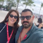 Kinda Alloush Instagram - ❤️❤️ #venicefilmfestival