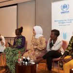 Kinda Alloush Instagram - ‎كل الشكر لأسرتي @unhcr_arabic ‎ولمؤسسة القلب الكبير لدعمهم للطلاب اللاجئين المميزين ومساعدتهم في الحصول على منح دراسية لاتمام تعليمهم الجامعي ‎سعدت جداً بالتحاور مع مجموعة من الطالبات المميزات والاستماع لقصصهم المحفزة والمؤثرة 💙💙💙 A huge thanks to my family @unhcr_arabic and to @thebigheartuae for supporting the refugees special students through DAFI the higher education program I was lucky to moderate the panel (reshaping the the future of refugee youth) in Dubai and to discuss higher education topic with the very special ladies and to hear their inspirational and motivational stories #dubai🇦🇪 #expo2020 #unhcr #aiminghigher #15by30 #refugees #supportingrefugees #bigheartfoundation