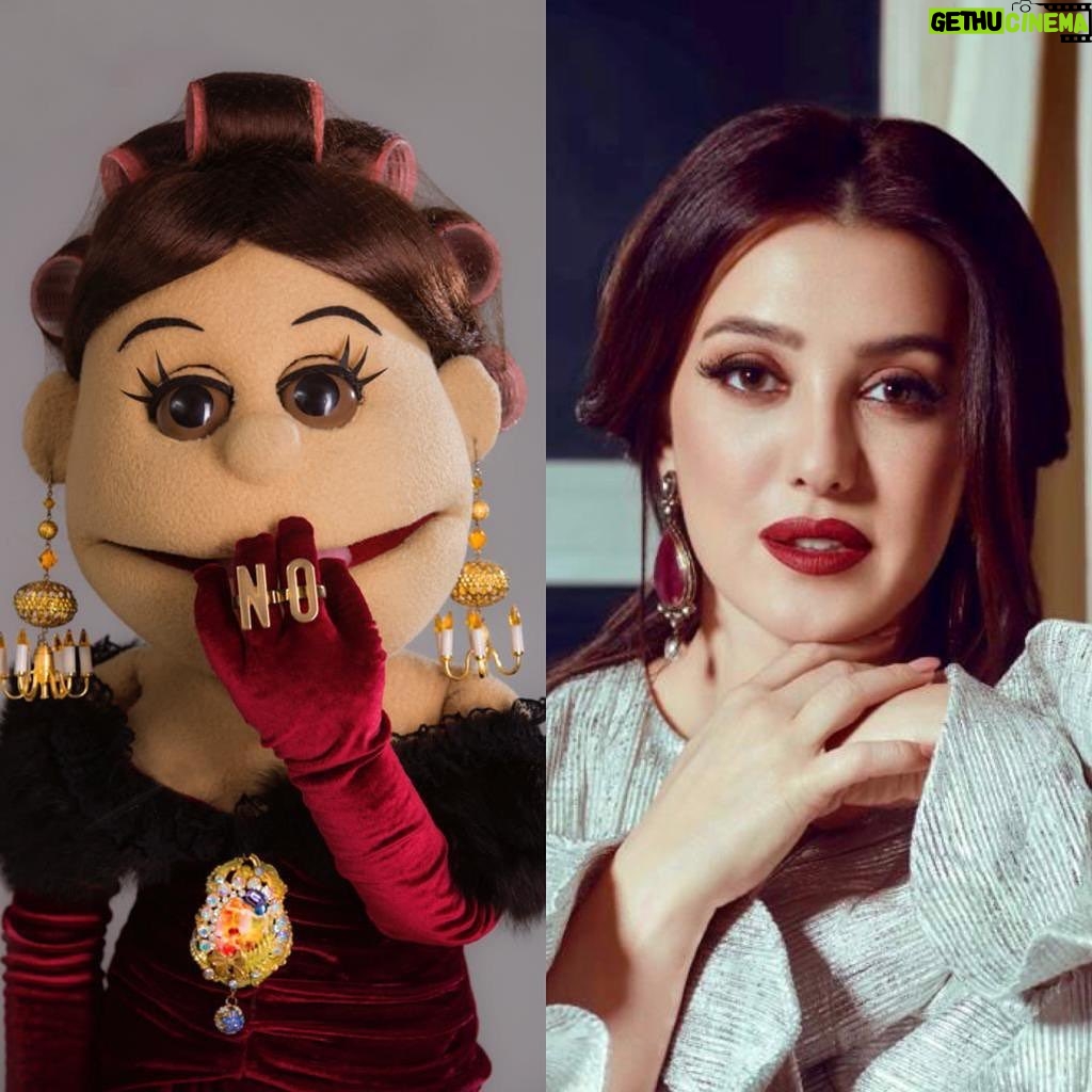 Kinda Alloush Instagram - انتظروني اليوم الساعة ١١ مساءً بتوقيت القاهرة على قناة @ontv مع حبيبتي #ابلة_فاهيتا من الدوبلكس.. يارب الحلقة تعجبكم @ablafahita