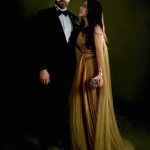 Kinda Alloush Instagram - ❤️❤️🧡🧡💛💛 @voguearabia @amryoussefofficial