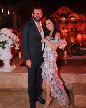Kinda Alloush Instagram - With my Prince Charming 😍🥰❤️❤️🤍🤍🤍
Thank u @mongiphg
