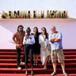Kinda Alloush Instagram - مع انتهاء الدورة الرابعة للمهرجان الجونة السينمائي بشكر إدارة المهرجان والقائمين عليه لتقديمهم دورة ناجحة ومحترمة على مستوى عالي من التنظيم والاحترافية رغم الظروف الصعبة التي يمر بها عالمنا.. شكراً لتقديمهم لربيرتوار أفلام غاية في الأهمية ولتكريمهم لقامات كبيرة في مجال صناعة السينما ولتنظيم ندوات فكرية وفنية شديدة الأهمية ولتقديم الدعم لصناع الأفلام والمبدعين الشباب من خلال منصة سيني جونة سعدت بالعمل مع لجنة تحكيم الأفلام القصيرة وسعادتي أكبر بالجوائز التي قدمها المهرجان وحصل عليها صناع أفلام عرب وأجانب قدمو أفلام ذات رسائل انسانية نبيلة ولغة فنية عالية I would like to thank El Gouna Film Festival’s team and management for their hard work and impressive devotion to bring the festival's 4th edition to life despite all the challenging surroundings of the Covid-19 pandemic. The festival’s team managed to present yet another well-organized successful edition with a high level of professionalism. This year brought a significant repertoire full of great films accompanied by a number of events, including a celebration of many industry professionals and important artistic and discussion panels along with the CineGouna Platform, through which the festival showed its support to the talented young filmmakers. It was my absolute pleasure to be part of the Short Film jury, and I’m truly happy for all the international and Arab filmmakers who went home winners this year after presenting some heart-touching films that tackle noble human issues. #Gff20 @elgounafilmfestivalofficial El Gouna, Red Sea