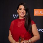 Kinda Alloush Instagram - ❤️❤️❤️ Styling by @yasmineeissa Designer @doniaashrycouture Jewllery @lailawahbajewelry Makeup by @by_maiayman Photo credit to @maged_helal Hairdresser @haithamdahab00 #Gff20 @elgounafilmfestivalofficial El Gouna, Red Sea