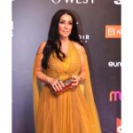 Kinda Alloush Instagram - 💛💛💛💛 ‏@elgounafilmfestivalofficial #gff20 ‏Styling by @yasmineeissa ‏Dress by @hassidrissofficial ‏Makeup @by_maiayman ‏Jewelery by @dimajewellery ‏Photography @mongiphg ‏Clutch by @okhtein ‏Hairdresser @haithamdahab00 represented by ‏@mad_solutions