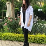 Kinda Alloush Instagram - أول مشوار من بعد ٤ شهور ونص حظر.. وطبعاً مع أخذ كل الإجراءات الصحية.. الحقيقة كنت مشتاقة لكل شي للناس للشارع للمحلات.. 😍😍😍🌼🦋🐞☀️🌳🌸 انتو لسه ملتزمين ولا عايشين حياتكن عادي ؟؟ #كندة_علوش
