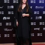 Kinda Alloush Instagram - From the red carpet of my movie Nezouh @ the RedSea Film Festival.. 😍😍❤️❤️ @redseafilm Styled by my very special @yasmineeissa Dress @tallermarmo Jewelry @azzafahmy Makeup @furatabaalkhail Hairdresser @reem.hammami.11 Thank u @mad_solutions