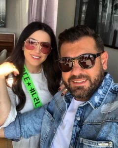 Kinda Alloush Instagram - Have a good day everyone ☀️😎😘 @amryoussefofficial ❤️❤️ #staytuned 😍