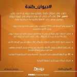 Kinda Alloush Instagram - كل سنة وانتو طيبين ورمضان كريم ويارب تكونوا جميعاً بألف خير في الوقت الصعب الي احنا بنمر بيه القراءة ليها دور عظيم بإنها تسلينا وتوعينا وتملى وقتنا بمعلومات مهمة عشان كده اطلقنا انا وديوان حملة #ديوان_كندة عشان نخلي الحصول على الكتب ممتع وسهل ومش مكلف وعشان نساهم من خلال الحملة دي ومعاكم بفعل الخير ديوان_كندة مبادرة كندة علوش مع مكتبة ديوان: جاوب على سؤال كندة و ديوان و احصل علي خصم 50% على اي كتاب او منتج من اختيارك متوفر في فروع ديوان مع توصيل مجاني داخل القاهرة و الاسكندرية فقط. - سيتم نشر الاسئلة يومي الأثنين والخميس في story انستجرام على الحساب الخاص بكندة والحساب الخاص بديوان على انستجرام. - تكتب الاجابات في صورة رد على الـ story في حساب كندة أو حساب ديوان خلال ٢٤ ساعة من نشر السؤال .. أي إجابات أخرى لن يتم الالتفات لها. - سيتم اختيار ثلاثة فائزين بشكل عشوائي لكل سؤال من بين الإجابات الأصح والأدق. - يتم اعلان الفائزين في story على حساب كندة وحساب ديوان علي انستجرام يومي الأربعاء والسبت ويتم التواصل معهم من قبل ديوان عن طريق رسالة مباشرة. ٢٠٪؜ من المبلغ المدفوع يتم التبرع بها: لجمعية مصر الخير و لعربية الحواديت. نشكر شركة سبيدكس لدعمها المبادرة. ‏#diwan #diwanbookstore ‏#bookdelivery ‏#reader #read #reading #library #books #readingtime ‏#stayhome #staysafe #besafe #stayhomestaysafe @diwan_bookstore @mad_solutions #ديوان_كندة #كندة_علوش #مكتبة_ديوان #Diwan_Kinda #StaySafe #StaySafe #diwanbookstore