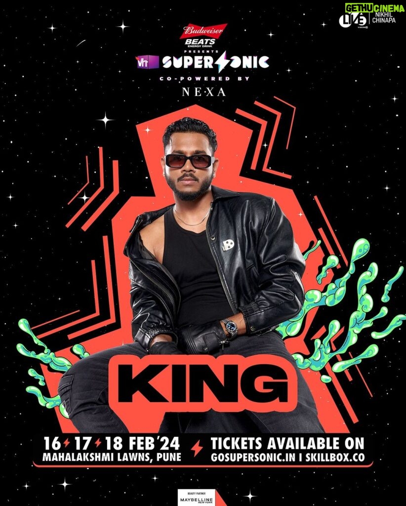 King Instagram - “Performing at Vh1 Supersonic for the first time is a milestone moment for me, and I’m thrilled to bring my energy and music to such an iconic stage” and we are DOUBLE thrilled to see you live, @ifeelking ! Breaking records and mending hearts with his genre-bending music, King is coming to rule #Vh1Supersonic2024 and we aren’t complaining! Get your tickets on gosupersonic.in | @skillboxofficial #Vh1Supersonic #Vh1Supersonic2024 #BeThereBeFree