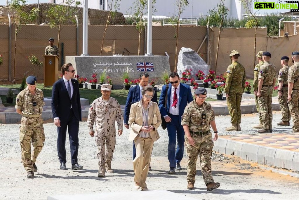 King Charles III of the United Kingdom Instagram - The Princess Royal has been in Dubai! 🇦🇪 ✈️ HRH opened the new Donnelly Lines facilities at Al-Minhad Air Base in Dubai. The new facilities, named after Sergeant Billy Donnelly who died in the UAE in 1943, will support British personnel in the region. 💬 As President of The Mission to Seafarers, The Princess attended a Women in Shipping and Trading Conference Panel Discussion and visited Jebel Ali Port to hear how the charity is supporting seafarers in the region. ⛵️HRH also toured Dubai Offshore Sailing Club, as President. The Princess met dedicated volunteers who have promoted water sports to communities in the UAE since the Club was established in 1974. 📷 Christopher Viseux / Mikey Brignall Dubai, UAE