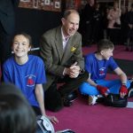 King Charles III of the United Kingdom Instagram – 🥊 The Duke and Duchess of Edinburgh were in Staffordshire yesterday, where they met volunteers, coaches and boxers at The Right Stuff project.
 
Founded in 2009, the project aims to tackle youth crime and anti-social behaviour by engaging young people with competitive sport.

At Rising Brook Community Church, Their Royal Highnesses heard more about the resources which the church is providing for the local community. 
 
The Duke and Duchess helped prepare food for distribution at the church’s food bank and met local people who use the centre’s services.  These include a baby and toddler group, craft classes and youth activities.
