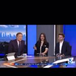 Kira Kosarin Instagram - promoting our new movie or applying to be new co-anchors? you tell me 🤷‍♀️⚡️ thanks for having us @ktla5news! @ktla_entertainment @jackgriffo