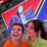 Kira Kosarin Instagram - reporting live from Las Vegas for #SuperbowlLVIII #SBOpeningNight w @nickelodeon & @cbstv 🫡🏈💚 Allegiant Stadium