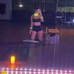 Kira Kosarin Instagram - neon workouts & making lavender bouquets for all my friends era 🌸🩰🦄🧚🏼‍♀️🪄