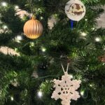 Kira Kosarin Instagram - happy chrimbo from me, the giant polar bear, airplane santa, banana, max, and ellie bellie