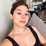 Kira Kosarin Instagram - cookbooks, good friends, golden hours, yarn ends, fresh face, jewelry plates, large fries, chocolate shake!
