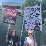 Kira Kosarin Instagram - look what happens when you piss off theater kids! #SAGAFTRAstrong #onstrike The Picket Line