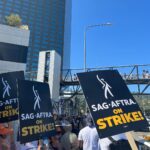 Kira Kosarin Instagram - look what happens when you piss off theater kids! #SAGAFTRAstrong #onstrike The Picket Line