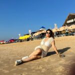 Kiran Rathod Instagram - The beach is calling and I must go.……. 🌈🕶️👙 #beach #sun #sand #sea #bikini #bikinilovers #travel #travelphotography #travelgram #photooftheday #photo #look #picture #pics #images #lookoftheday #beauty #beautiful #kiranrathod #kiranrathore #instadaily #instagood #instamood #love #peace #happy #happiness #kiki #goa #goadiaries