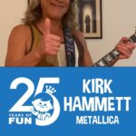 Kirk Hammett Instagram - We’re adding to our playlist for our Fun on the Run road trip! Funko’s 25 for 25 continues with a happy anniversary message from musician, Kirk Hammett. Cheers! #Funko #FunOnTheRun #FunkoFunniversary @kirkhammett