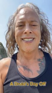 Kirk Hammett Instagram - ⚡️ This place will always have very special meaning for me on multiple levels. Sorry I didn’t sign for anyone… I wanted the experience to be personal & bypass a Stonehenge Meet & Greet 🤣🤘🏻🎸