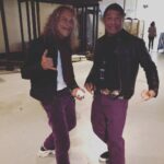 Kirk Hammett Instagram - Happy Bday Mi Hermano and fellow musical collaborator !!! Hope you have a tremendous day and surf !!! 🏄‍♂️ 🫵🙌🤙 @robtrujillo ✨
