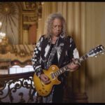 Kirk Hammett Instagram - Ask a guitar fanatic what the number 9 2208 refers to, and they know right away, it’s Greeny. No other guitar has earned legendary status like this magical 1959 Les Paul Standard. The Custom Shop is proud to honor this legacy and bring this magic to more players with the global launch of the @kirkhammett “Greeny” 1959 Les Paul Standard Made 2 Order featuring Indian rosewood and Murphy Lab aging. A 1959 Les Paul Standard is one of the most coveted and valuable guitars ever, but one particular example, “Greeny,” is famous for both its incredible story and its iconic sound. Originally owned by Peter Green, Greeny was used throughout his time with Fleetwood Mac and started as a bright cherry red sunburst, but after countless shows, it faded to a pale-yellow color. Greeny’s distinctive sound is partially from the out-of-phase middle switch position due to the neck pickup’s reversed magnetic polarity. In the 1970s, Peter sold Greeny to Gary Moore, who used it for three decades with Thin Lizzy and as a solo artist, even recording an album titled “Blues for Greeny.” After years together, Greeny was sold and temporarily retired, left waiting for a chance to return to the stage.  Now owned by Kirk Hammett, Greeny has officially passed through the hands of three legendary guitarists. Now you can add your own chapter to the legend of Greeny. Available now at Gibson.com or an Authorized Custom Shop Dealer.   #gibson #gibsoncustom #kirkhammett #greeny #lespaul #made2order #murphylab