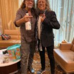 Kirk Hammett Instagram - It bears repeating … Then and now !! Happy birthday @gnicotero 🔥🔥🔥
